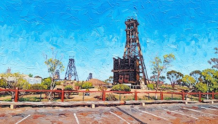 Construction, Machine, Oilfield, Outdoors